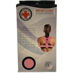 Doctor Arthritis Supportive Back Brace & Posture Corrector Pink Color Size L